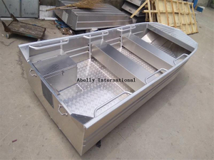 Bateau jon en aluminium