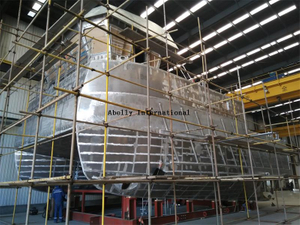 Bateau en aluminium sur mesure