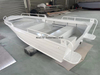 Bateau-barre en aluminium