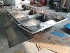 Bateau à fond plat en aluminium