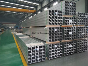 Profils en aluminium pour la construction