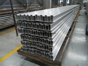 Profils en aluminium pour le stock de chemin de fer
