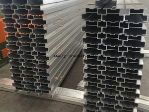 Profils en aluminium pour la machine
