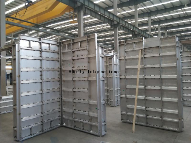 Système de coffrage en aluminium