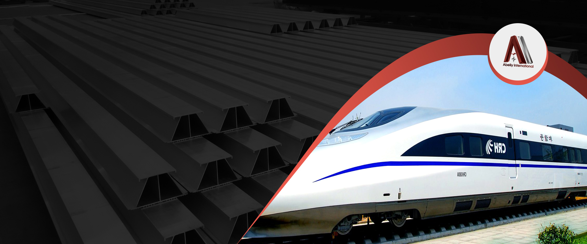 High-speed railway aluminum profiles and fabrication solutions for transportation industry by Abelly