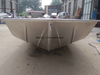 Bateau jon en aluminium