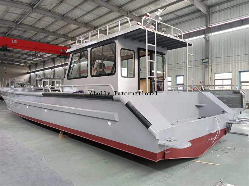 aluminum rescue boat bateau de sauvetage en aluminium