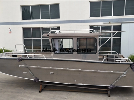 Artisanat d'atterrissage en aluminium pour la pêche: dur, sûr et construit pour durer