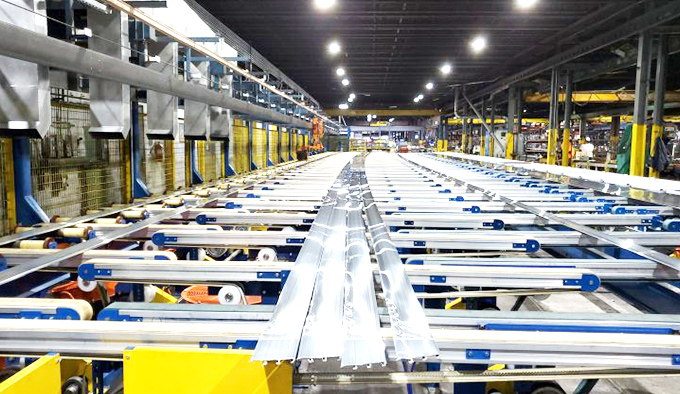Extrusion d'aluminium