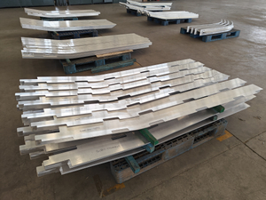 Composants usinés en aluminium haute résistance pour usage industriel