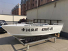 Bateau-barre en aluminium