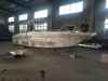 Artisanat d'atterrissage en aluminium de 7,5 millions