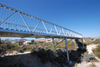 Passerelle de piétons en aluminium